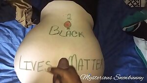 Met At Protest Ended Up Pounded Doggystyle Covered In Cum #BLM #BLACKLIVESMATTER