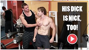 GAYWIRE - Bareback Sex and Big Muscles In A Public Gym