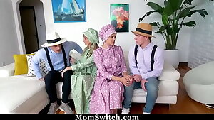 Countryside Stepmoms Hatch a Plan to Swap and Show Their Stepsons how To Fuck - Momswitch