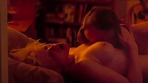 Kate Mara & Ellen Page - Nude Topless Lesbian Flick Sex Scene 1080p